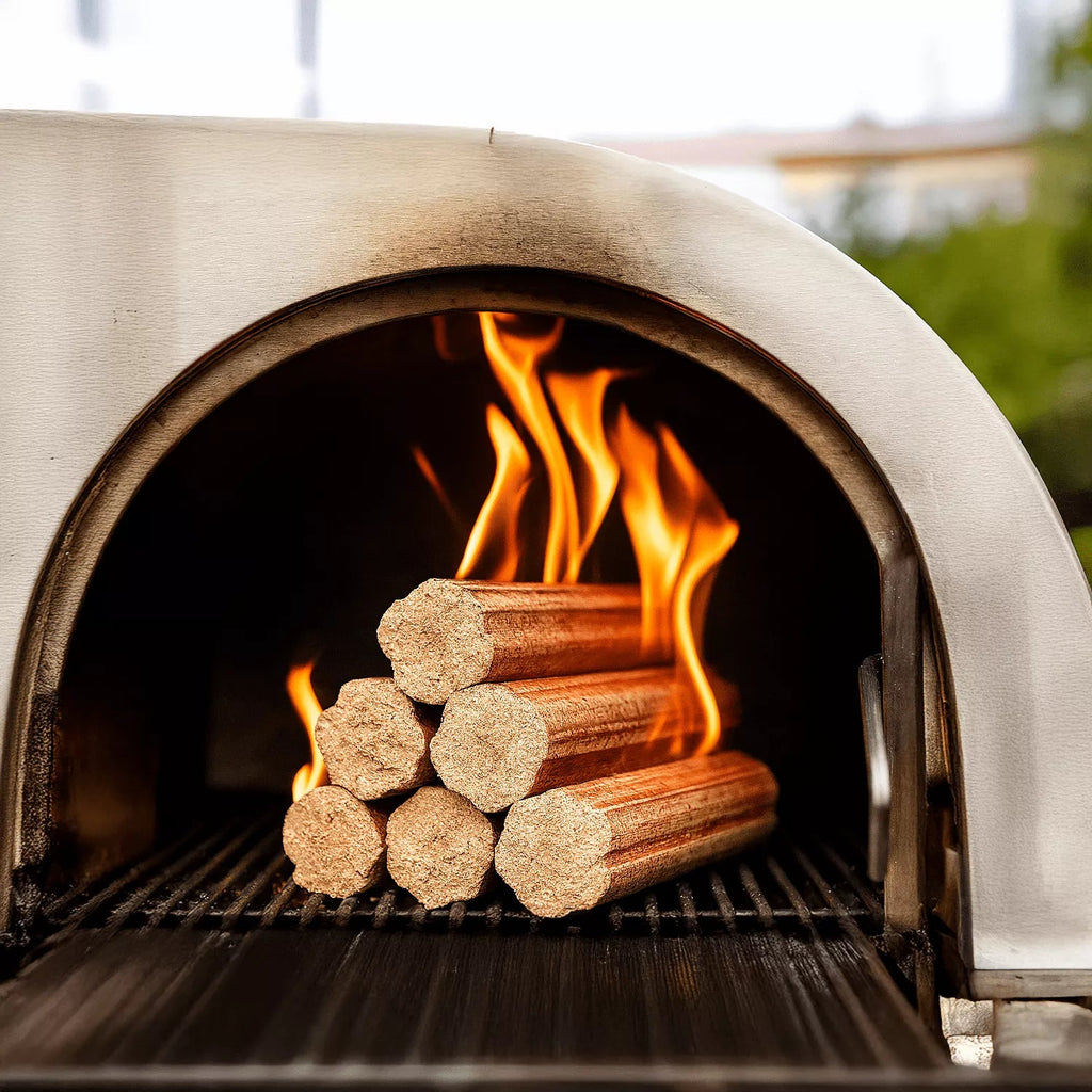 BBQ-Briketts aus reiner Buche – 18 kg Karton, 54er Palette (972 kg)