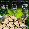 Neandertaler Feuer Brennholz Kaminholz Hartholz - 2RM Box Produktbild-Vorschau 8