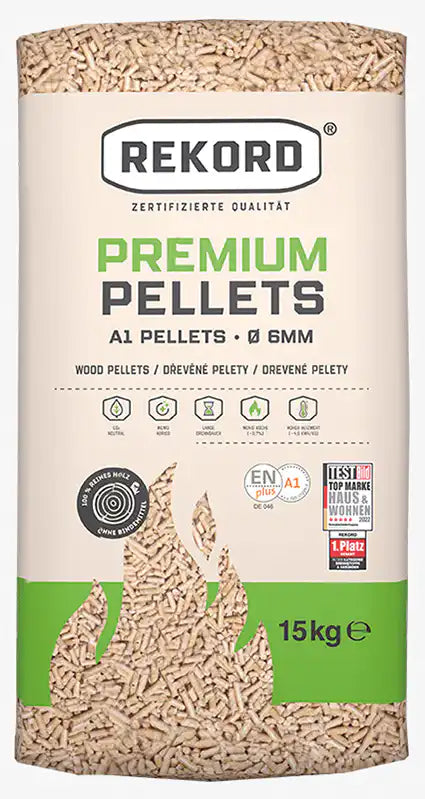 Rekord Pellets ENPlus A1 - Palette (66Sack) 990kg