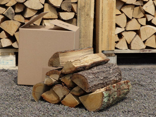 120 kg trockene Eiche, Kaminholz Brennholz Feuerholz Produktbild 