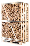Palette kammergetrocknetes gespalten Buche Brennholz 33cm Produktbild