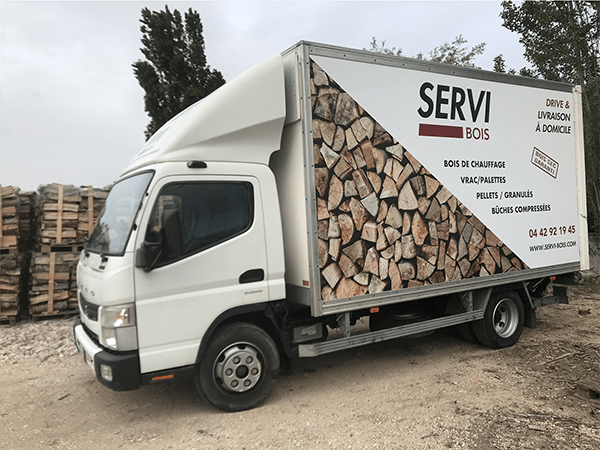 Premium-Brennholz 25 cm, 1,3 m3 trockene, kammergetrocknet Palette