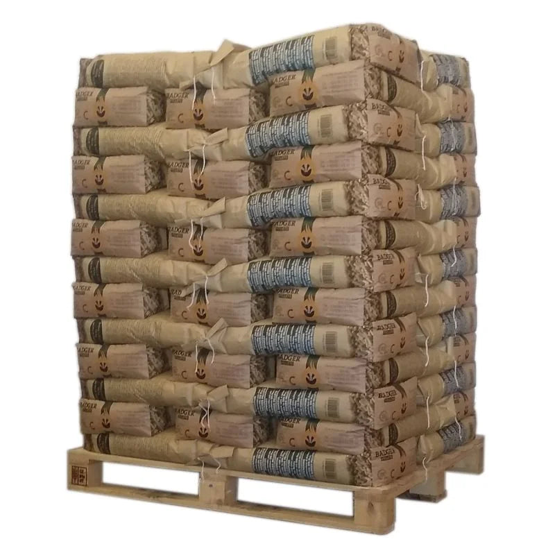 Badger Pellets – Palette mit 65 x 15-kg-Säcken – Bild 1