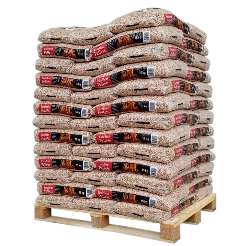 Ausgezeichnete Pellets – Palette mit 65 Säcken à 15 kg – Bild 1